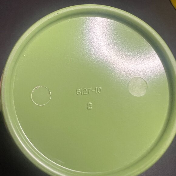 VTG RARE Boonton 2 Tier Tid-Bit Carousel Drink Caddy w/ 6 Colorful Melamine Mugs - Picture 8 of 9